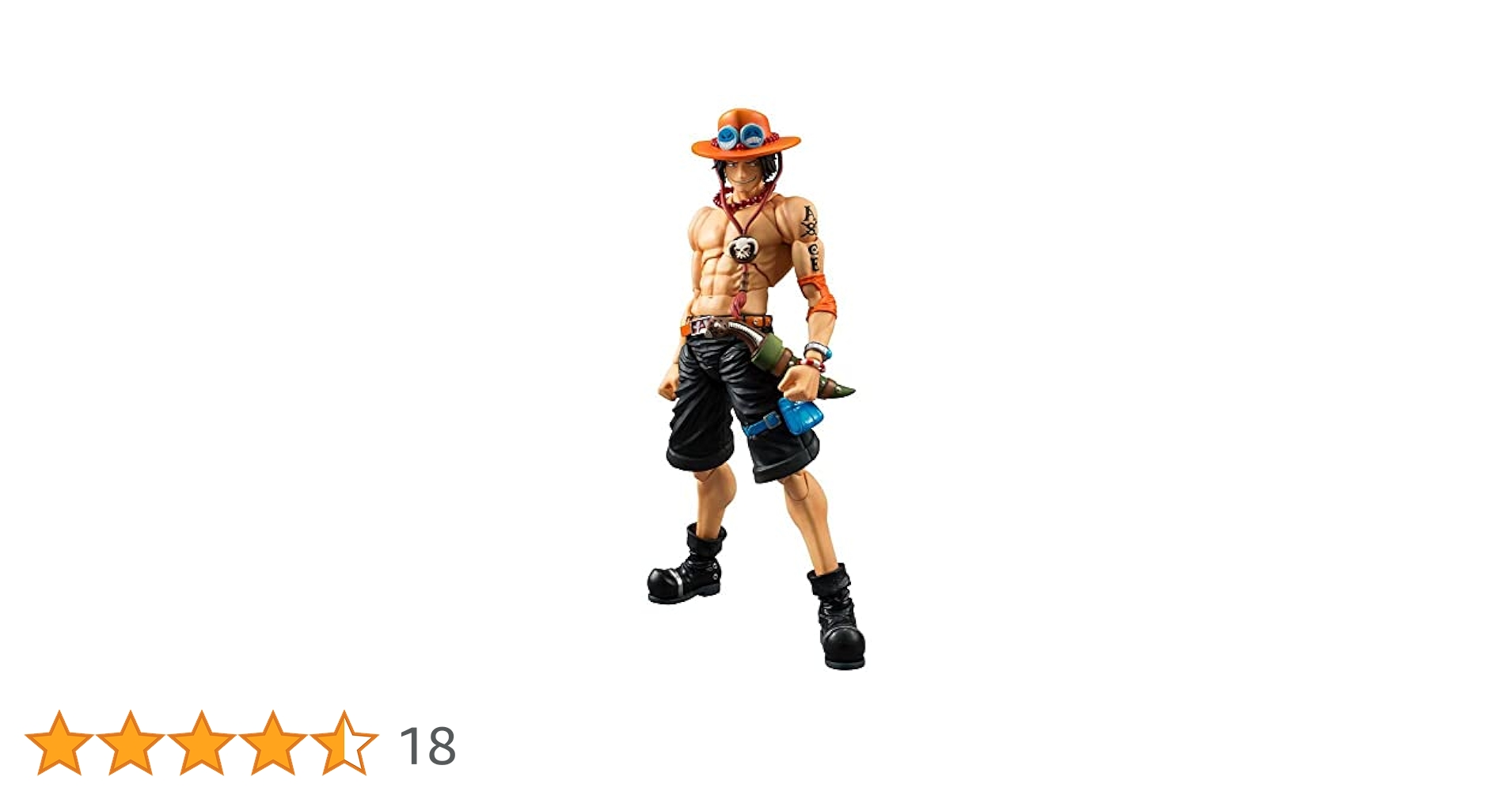 ワンピース ヴァリアブルアクションヒーローズ ポートガス・D・エース レビュー】 メガハウス ヴァリアブルアクションヒーローズ ONE